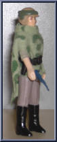 Princess Leia Organa (In Combat Poncho) from Star Wars - Return of the Jedi - Basic Series manufactured by Kenner [Loose]