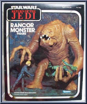 Rancor Monster from Star Wars - Return of the Jedi - Creatures manufactured by Kenner [Front]