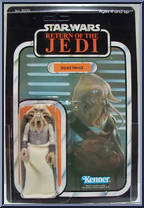 Squid Head from Star Wars - Return of the Jedi - Basic Series manufactured by Kenner [Front]