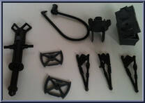 Tripod Laser Cannon from Star Wars - Return of the Jedi - Accessories manufactured by Kenner [Loose]