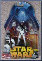 AT-TE Tank Gunner (Clone Army) from Star Wars - Revenge of the Sith - Collection 2 manufactured by Hasbro [Front]