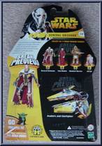 General Grievous from Star Wars - Revenge of the Sith - Sneak Preview manufactured by Hasbro [Back]