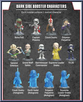 Darth Vader (Hologram) from Star Wars - Rivals - Series 1 - Dark Side Booster manufactured by Funko [Checklist]