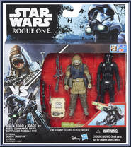 Rebel Commando Pao / Imperial Death Trooper from Star Wars - Rogue One - Multi-Packs manufactured by Hasbro [Front]