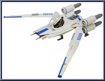 Rebel U-Wing Fighter (with Captain Cassian Andor) from Star Wars - Rogue One - Vehicles manufactured by Hasbro [Loose]