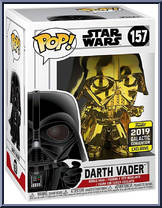 Darth Vader (Gold Chrome) from Star Wars - Rogue One - Pop! Vinyl Figures manufactured by Funko [Front]