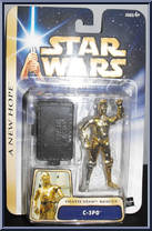 C-3PO (Death Star Rescue) from Star Wars - Saga - A New Hope manufactured by Hasbro [Front]