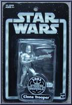 Clone Trooper from Star Wars - Saga - Convention Figures manufactured by Hasbro [Front]