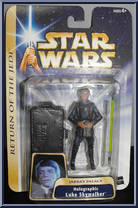 Luke Skywalker (Holographic Jabba's Palace) from Star Wars - Saga - Return of the Jedi manufactured by Hasbro [Front]