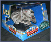 Millennium Falcon from Star Wars - Saga - Action Fleet manufactured by Hasbro [Front]