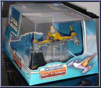 Naboo N-1 Starfighter from Star Wars - Saga - Action Fleet manufactured by Hasbro [Front]
