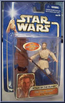 Obi-Wan Kenobi (Acklay Battle) from Star Wars - Saga - Attack of the Clones manufactured by Hasbro [Front]