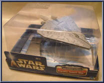 Republic Assault Ship from Star Wars - Saga - Action Fleet manufactured by Hasbro [Front]