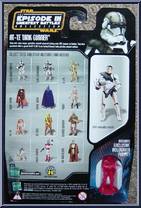 AT-TE Tank Gunner from Star Wars - Saga Collection - Episode III Greatest Battles manufactured by Hasbro [Back]