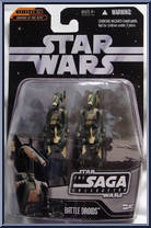 Battle Droids from Star Wars - Saga Collection - Basic Series manufactured by Hasbro [Front]