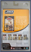Han Solo (Hoth Outfit) from Star Wars - Saga Collection - Vintage Saga Collection manufactured by Hasbro [Back]