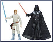 Bespin (Luke Skywalker / Darth Vader) from Star Wars - Saga Legends (2013) - Mission Series manufactured by Hasbro [Loose]