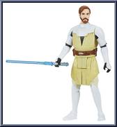 Obi-Wan Kenobi (The Clone Wars) from Star Wars - Saga Legends (2013) - Basic Series manufactured by Hasbro [Loose]