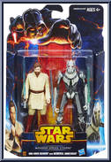 Utapau (Obi-Wan Kenobi / General Grievous) from Star Wars - Saga Legends (2013) - Mission Series manufactured by Hasbro [Front]