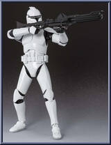Clone Trooper (Phase 1) from Star Wars - S.H. Figuarts - Episode II - Attack of the Clones manufactured by Bandai [Loose]