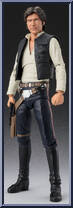 Han Solo from Star Wars - S.H. Figuarts - Episode IV - A New Hope manufactured by Bandai [Loose]