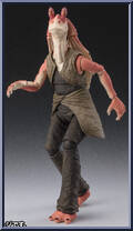 Jar Jar Binks from Star Wars - S.H. Figuarts - Episode I - Phantom Menace manufactured by Bandai [Loose]