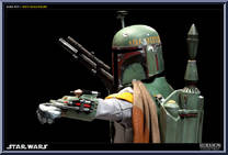 Boba Fett (Empire Strikes Back) from Star Wars - Scum & Villainy manufactured by Sideshow [Loose]