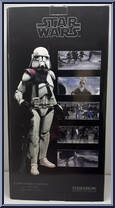 Commander Bacara (Exclusive) from Star Wars - Militaries of Star Wars manufactured by Sideshow [Back]