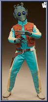 Greedo from Star Wars - A New Hope manufactured by Sideshow [Loose]