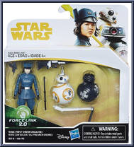 Rose (First Order Disguise) / BB-8 / BB-9E from Star Wars - Solo - Multi-Packs manufactured by Hasbro [Front]