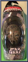 Millennium Falcon (Battle Ravaged) from Star Wars - Titanium - Wal-Mart manufactured by Hasbro [Front]
