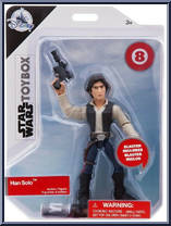 Han Solo from Star Wars Toybox - Basic Series manufactured by Disney [Front]