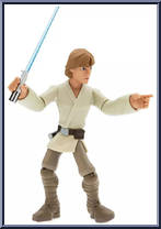 Luke Skywalker from Star Wars Toybox - Basic Series manufactured by Disney [Loose]