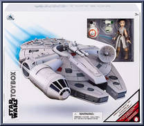 Millennium Falcon Set (with Rey, BB-8 and D-O) from Star Wars Toybox - Box Sets manufactured by Disney [Front]