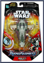 Boba Fett / Slave 1 from Star Wars - Transformers - Basic Series manufactured by Hasbro [Front]