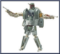 Boba Fett / Slave 1 from Star Wars - Transformers - Basic Series manufactured by Hasbro [Loose]
