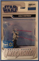 Asajj Ventress from Star Wars - Unleashed - Battle Packs - Singles manufactured by Hasbro [Front]