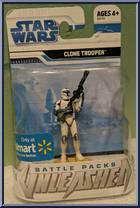 Clone Trooper (At Ease) from Star Wars - Unleashed - Battle Packs - Singles manufactured by Hasbro [Front]