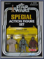 Villain Set (Sand People, Boba Fett, Snaggletooth) from Star Wars - Vintage Collection - Exclusives - Target manufactured by Hasbro [Front]