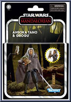Ahsoka Tano & Grogu from Star Wars - Vintage Collection (2018) - Mandalorian manufactured by Hasbro [Front]