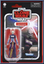 Asajj Ventress from Star Wars - Vintage Collection (2018) - Clone Wars manufactured by Hasbro [Front]