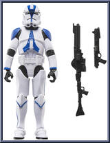 Clone Trooper (501st Legion) from Star Wars - Vintage Collection (2018) - Obi-Wan Kenobi manufactured by Hasbro [Loose]