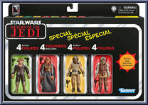 Court Denizens 4-Pack from Star Wars - Vintage Collection (2018) - Return of the Jedi manufactured by Hasbro [Front]