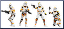 Phase II Clone Trooper (212th) from Star Wars - Vintage Collection (2018) - Clone Wars manufactured by Hasbro [Loose]