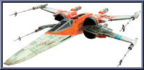 Poe Dameron's X-Wing Fighter Action Figure