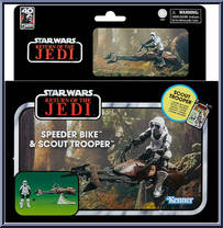 Speeder Bike (with Scout Trooper) from Star Wars - Vintage Collection (2018) - Return of the Jedi manufactured by Hasbro [Front]