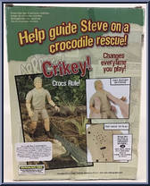 Steve Irwin (Crocodile Rescue) from Steve Irwin - Wildlife Adventure Series - Basic Series manufactured by Wild Republic [Back]