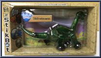 StikBrontosaurus (Clear Green) from Stikbot - Mega Dino manufactured by Zing [Front]