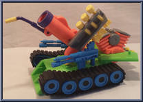 Mortar-Launching Golf-Cart from Stone Protectors - Vehicles manufactured by Ace Novelty [Loose]