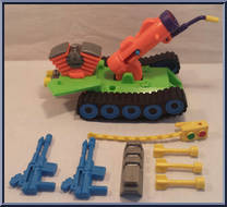 Mortar-Launching Golf-Cart from Stone Protectors - Vehicles manufactured by Ace Novelty [Loose]